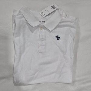 White Polo Shirt with Logo- Brand New With Tag